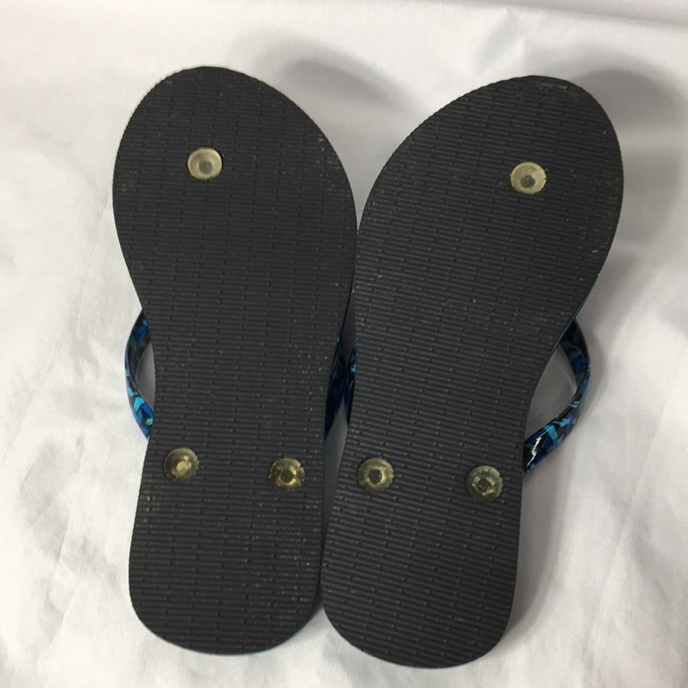 Vera Bradley Women’s Splash Floral Flip Flops Size 5/6 Like-NEW Condition - Picture 6 of 8